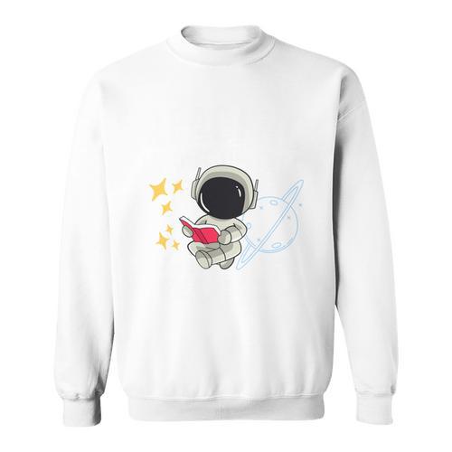 Reading Is Out Of This World Space Books Lover Performance Sweatshirt - Bookorys