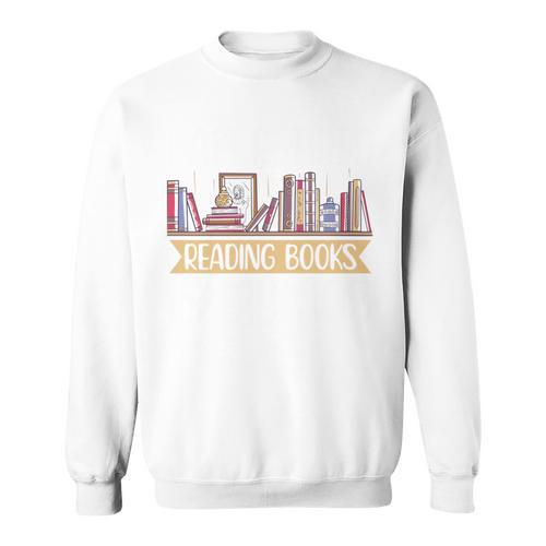I Am Retired Reading Books Is My Job Sweatshirt - Bookorys DE