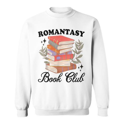 Romantasy Book Club Fantasy Bookish Reading Banned Books Sweatshirt - Bookorys