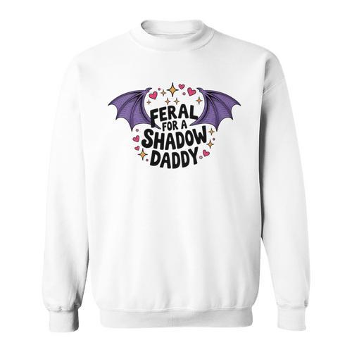 Romantasy Fantasy Romance Book Lover Shadow Daddy Premium Tri-Blend Sweatshirt - Bookorys DE