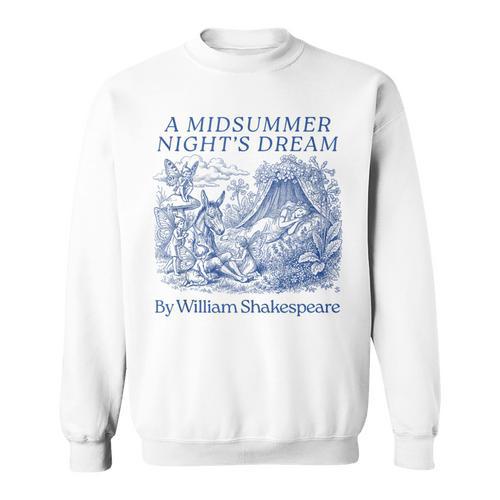 Shakespeare A Midsummer Night's Dream Cute Book Lover Sweatshirt - Bookorys