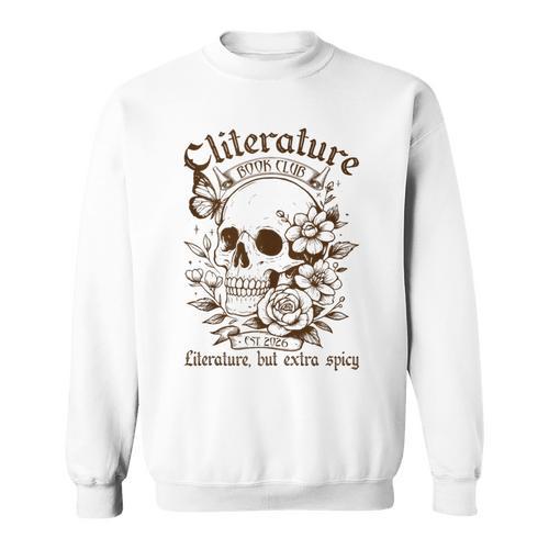 Spicy Book Reader Reading Literature Book Club Est 2026 Sweatshirt - Bookorys DE