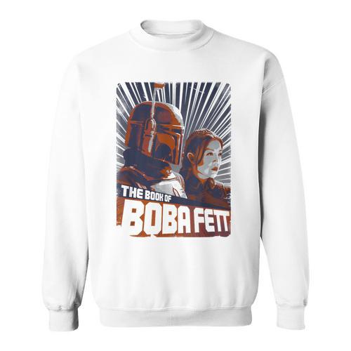 Star Wars The Book Of Boba Fett Retro Graphic Poster Sweatshirt - Bookorys