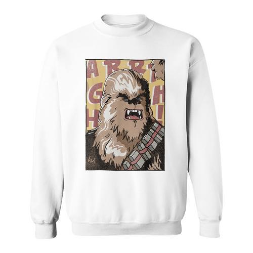 Star Wars Chewbacca Comic Book Character Portrait Sweatshirt - Bookorys DE