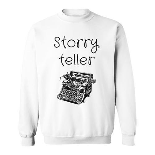 Storryteller Book Lover Storytelling Library Writer Reader Sweatshirt - Bookorys AU