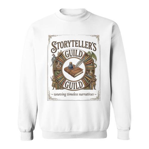 Storyteller's Guild For Book Lovers Sweatshirt - Bookorys CA
