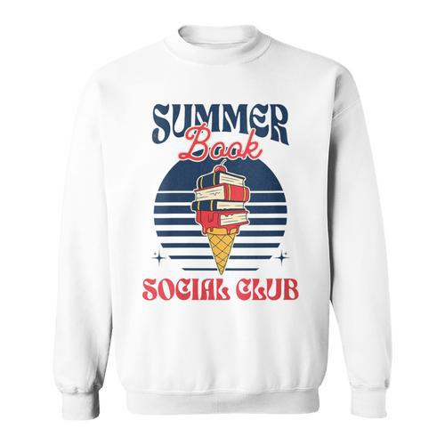 Summer Book Social Club Sweatshirt - Bookorys CA