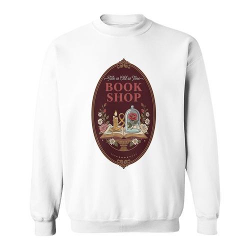 Tale As Old As Time Retro Fairytale Book Lover Premium Tri-Blend Sweatshirt - Bookorys