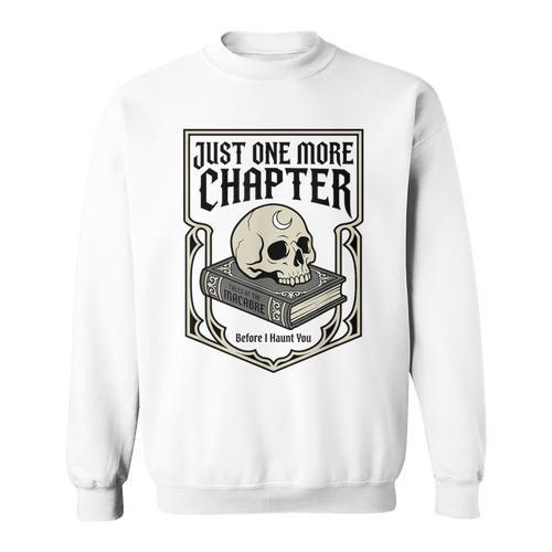 Tales Of The Macabre Skull Book Gothic Books Reading Lover Sweatshirt - Bookorys