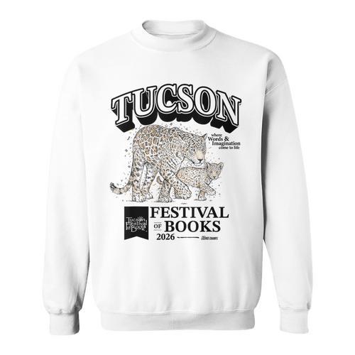 Tucson Festival Of Book Merch TFOB 2026 Critter Jaguar Sweatshirt - Bookorys