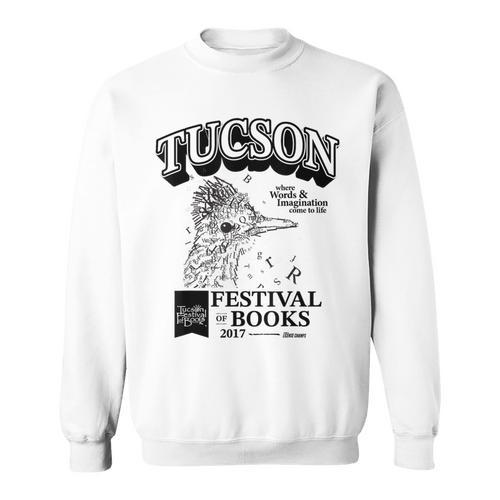 Tucson Festival Of Books TFOB 2017 Roadrunner Mascot Sweatshirt - Bookorys