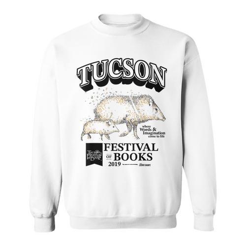 Tucson Festival Of Books TFOB 2019 Javelina Mascot Sweatshirt - Bookorys