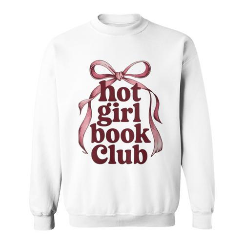 Women's Reading Read Books Reader Nerd Hot Girl Book Club Sweatshirt - Bookorys