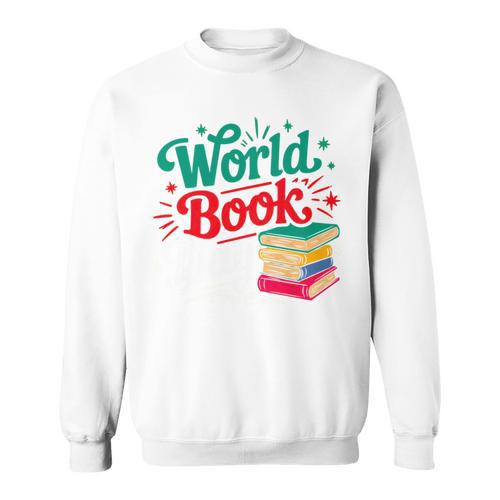 World Book Day 2026 Costume Girls Boys Books Lover Women Men Sweatshirt - Bookorys CA