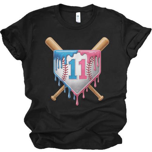 11th Birthday 11yr 2014 Baseball 11 Player 11th Birthday Unisex Jersey T-Shirt - Sportilla