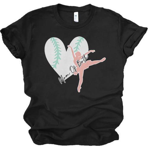 2 Sided Sorry Can't Dance Baseball Bye Mom Of Both Unisex Jersey T-Shirt - Sportilla