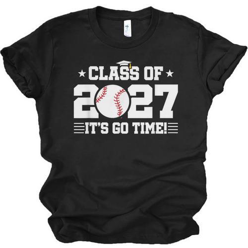 2027 Back To School Baseball 2027 Graduation Class Of 2027 Unisex Jersey T-Shirt - Sportilla