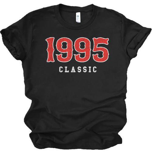 30 Year Old 1995 Classic Baseball Fan 30th Birthday Unisex Jersey T-Shirt - Sportilla