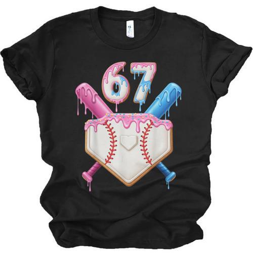 6 7 Baseball Dripping Six Seven Gen Alpha Slang Unisex Jersey T-Shirt - Sportilla