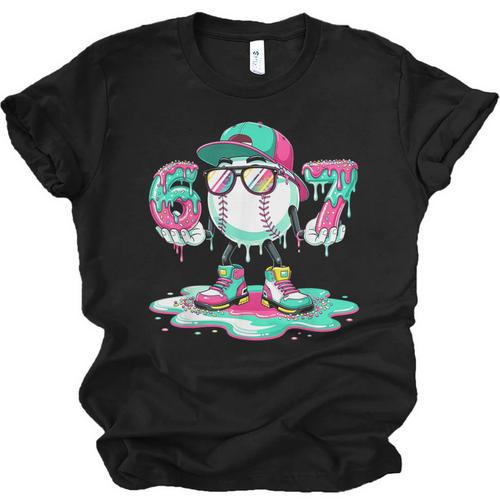 67 Meme Six Seven 6 7 Meme Baseball Ice Cream Drip Unisex Jersey T-Shirt - Sportilla