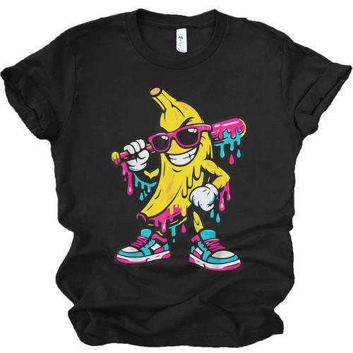 Banana Baseball Drip Unisex Jersey T-Shirt - Sportilla