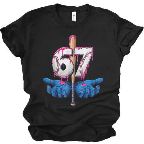 Baseball 67 Six Seven Gen Alpha Meme Drip Unisex Jersey T-Shirt - Sportilla