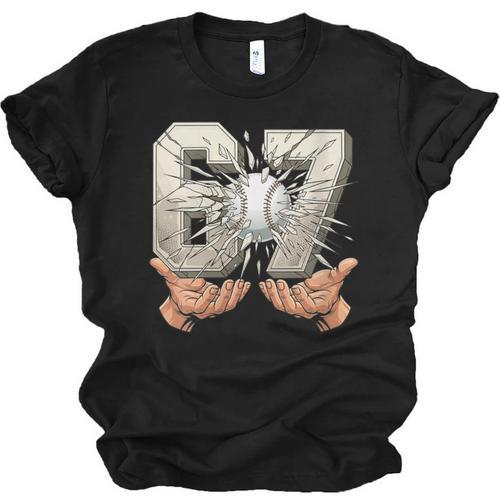 Baseball 67 Six Seven Gen Alpha Meme Unisex Jersey T-Shirt - Sportilla