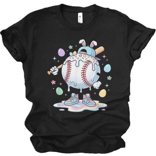 Baseball Drip Icecream Apparel Youth Boy Easter Unisex Jersey T-Shirt - Sportilla