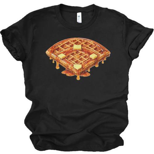 Baseball Dripping Waffle Field Unisex Jersey T-Shirt - Sportilla
