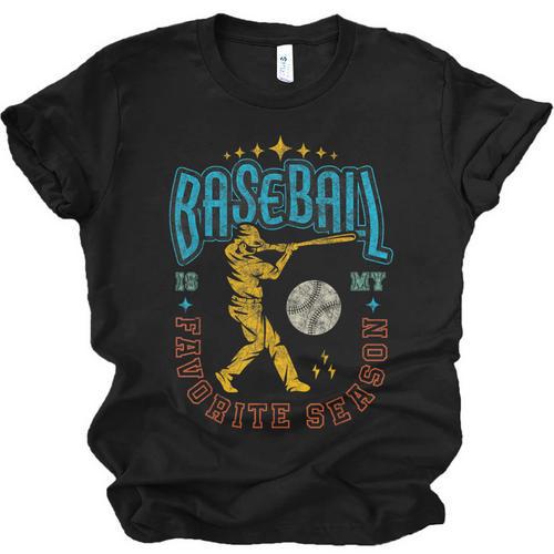Baseball Is My Favorite Season Player Coach Fan Game Day Unisex Jersey T-Shirt - Sportilla