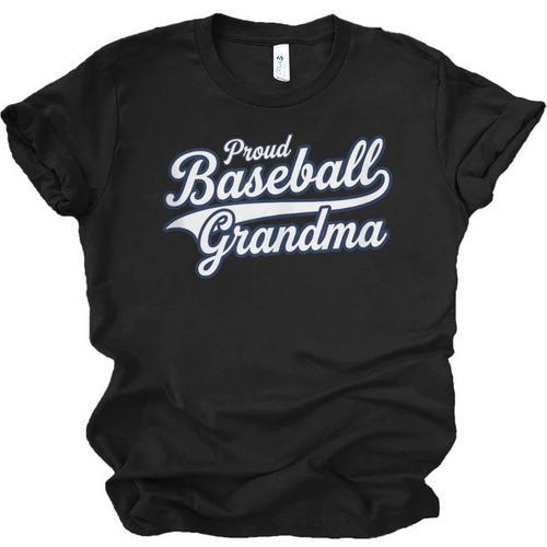 Baseball Grandma Graphic Unisex Jersey T-Shirt - Sportilla