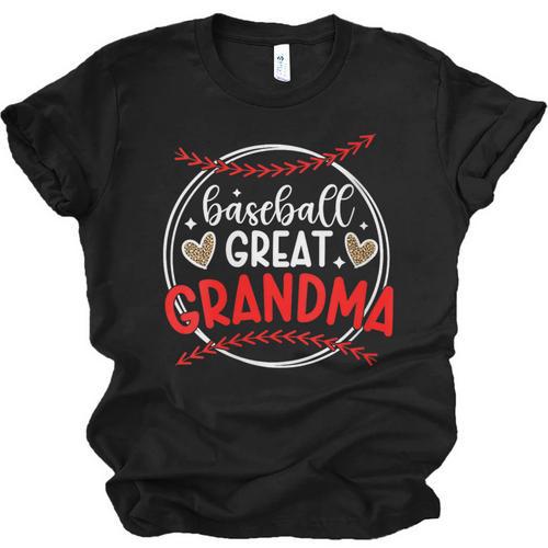 Baseball Great Grandma Of A Baseball Player Great Grandma Unisex Jersey T-Shirt - Sportilla