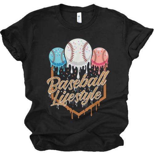 Baseball Lifestyle Baseball Lover Player Baseballer Unisex Jersey T-Shirt - Sportilla