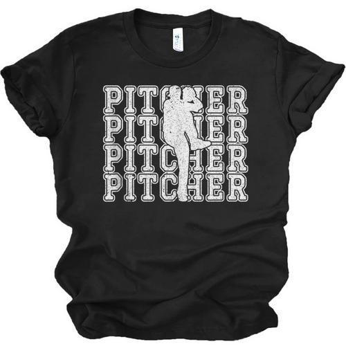 Baseball Pitcher Player Team Sport Lover Family Friends Fans Unisex Jersey T-Shirt - Sportilla