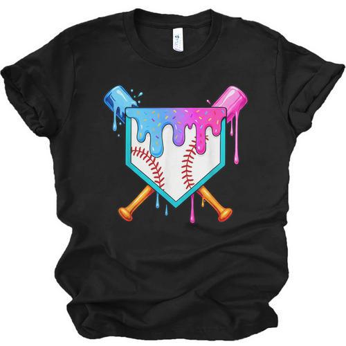 Baseball Sport Respect The Drip Boys Baseball Unisex Jersey T-Shirt - Sportilla