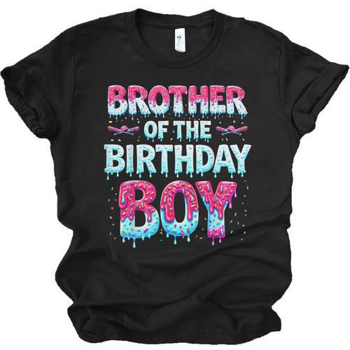 Brother Of The Birthday Boy Ice Cream Baseball Family Party Unisex Jersey T-Shirt - Sportilla
