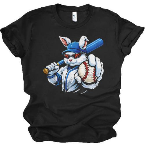 Cool Rabbit Baseball Easter Men Boy Toddler Kid Unisex Jersey T-Shirt - Sportilla