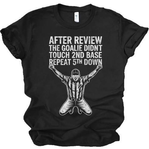 Football Baseball Soccer Referee Joke Tee Football Fan Unisex Jersey T-Shirt - Sportilla