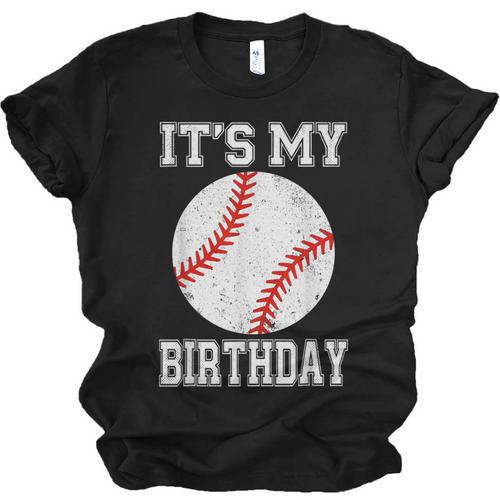 It’s My Birthday Baseball Vintage Style Unisex Jersey T-Shirt - Sportilla