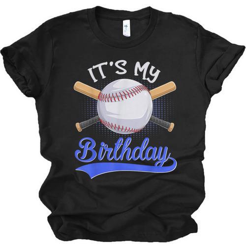 Kids 8th Baseball Birthday Party Boys Sport Fan 8 Years Old Unisex Jersey T-Shirt - Sportilla