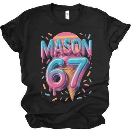 Mason 67 Meme Ice Cream Baseball Drip Unisex Jersey T-Shirt - Sportilla