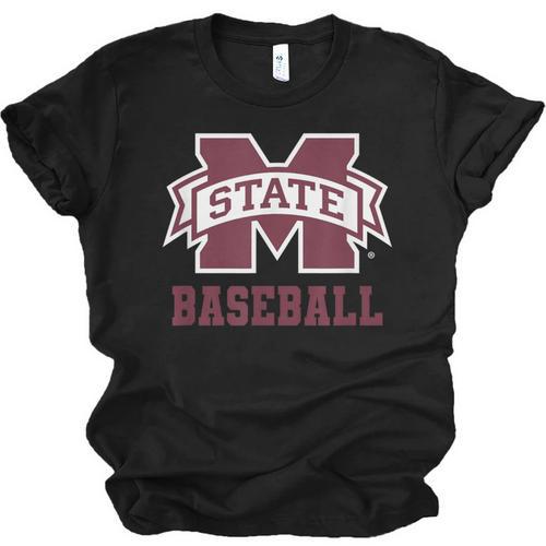 Mississippi State Baseball Bulldogs NCAA MS16 Unisex Jersey T-Shirt - Sportilla