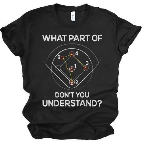What Part Of Dont You Understand 6432 Baseball Unisex Jersey T-Shirt - Sportilla