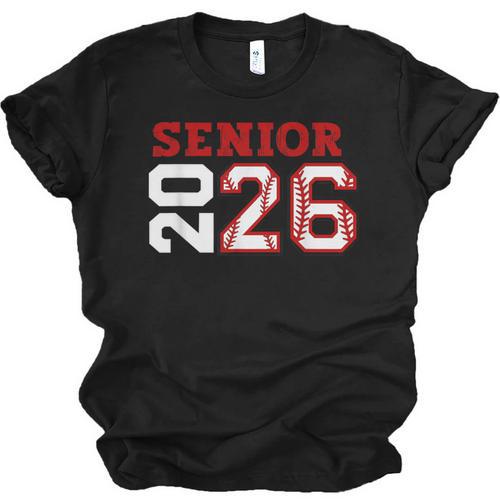 Senior Night Class Of 2026 Baseball Seniors Matching Team Unisex Jersey T-Shirt - Sportilla
