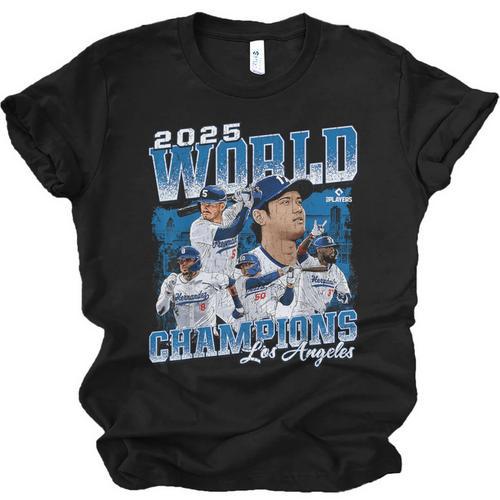 Shohei Ohtani 2025 Los Angeles Baseball Champions MLBPA Unisex Jersey T-Shirt - Sportilla