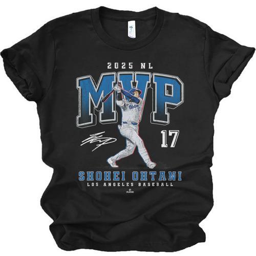 Shohei Ohtani 2025 NL MVP Los Angeles Baseball MLBPA Unisex Jersey T-Shirt - Sportilla