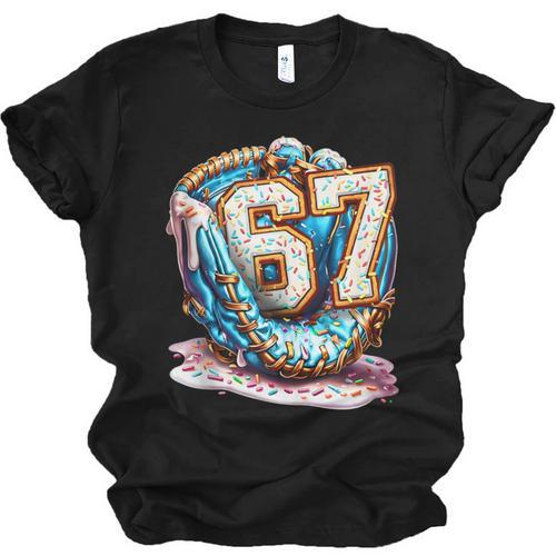 Six Seven Baseball Lifestyle 67 Meme Gen Alpha Slang Unisex Jersey T-Shirt - Sportilla
