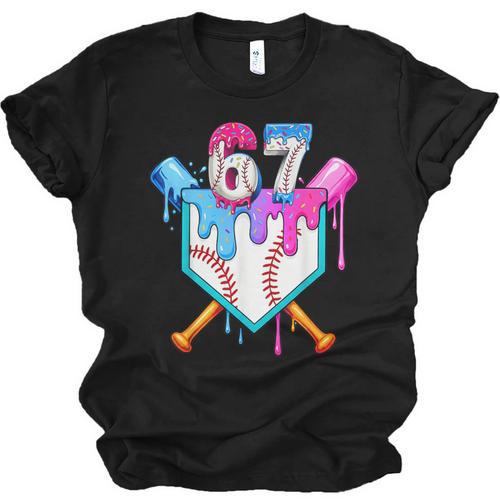 Six Seven Baseball Respect The Drip Boys Baseball Unisex Jersey T-Shirt - Sportilla