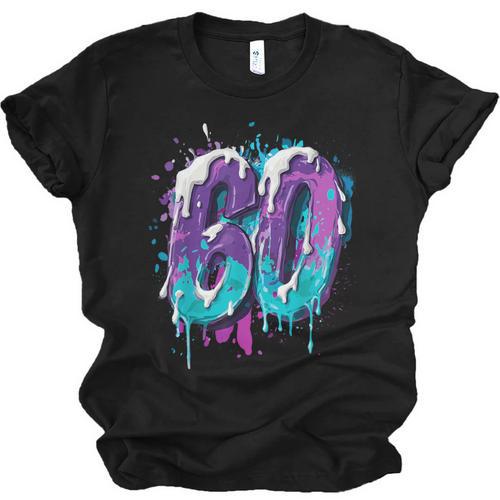 Vintage Baseball 60 Number Unisex Jersey T-Shirt - Sportilla