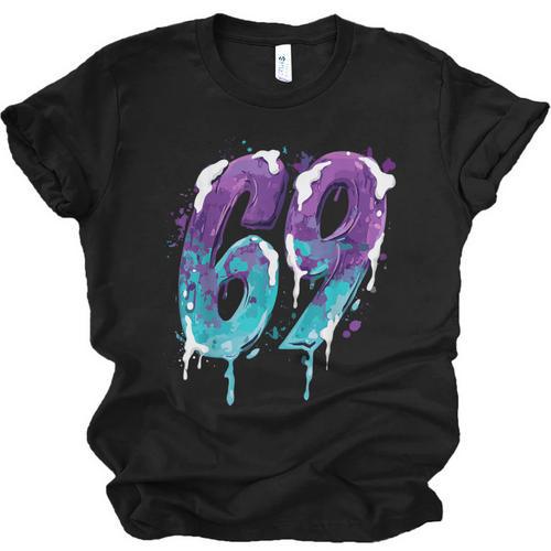 Vintage Baseball 69 Number Unisex Jersey T-Shirt - Sportilla